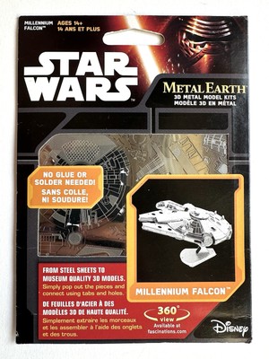 Metal Earth Puzzle 3D Star Wars '' MILLENIUM FALCON '' Disney