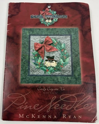 McKenna Ryan COMFY & COZY ARE WE Quilt Pattern 22.5 x 22.5" When Friends Gather - Image 1 of 4