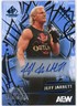 Jeff Jarrett 2025 Upper Deck AEW SP Game Used Blue Autograph Card #61