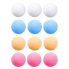 CROWN ME Official Tournament Foosball Table Balls, 1.37", colorfull