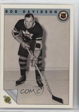 1991-92 Ultimate Original Six Bob Davidson #33 05v0