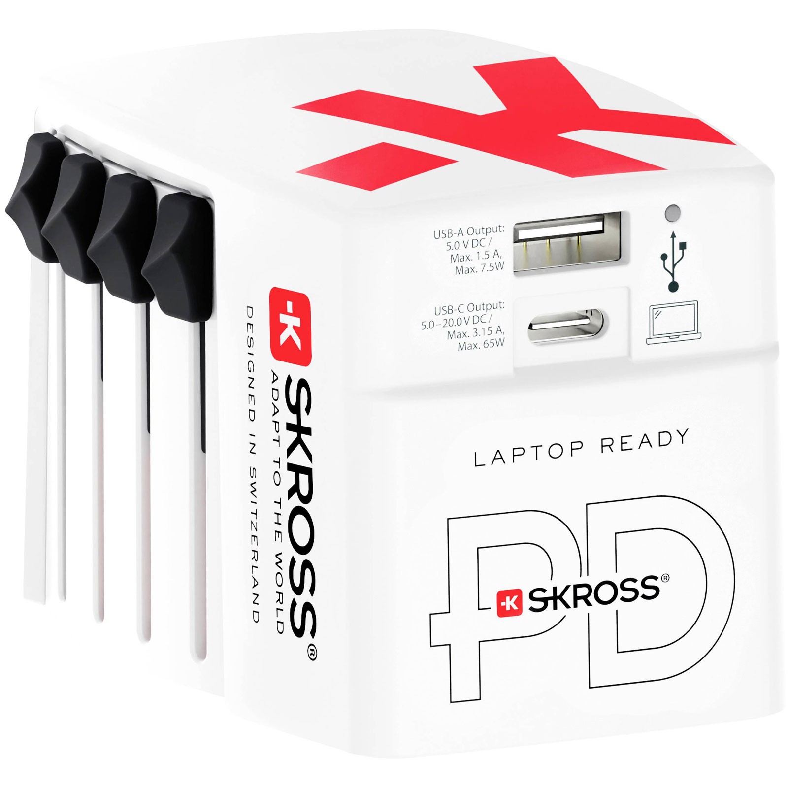 Skross Travel Charger Powers Two USB Devices in 220+ Countries