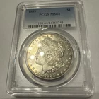1885 MORGAN DOLLAR PCGS MS64