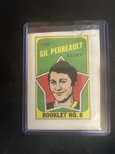 VINTAGE 1971-72 Topps The GIL PERREAULT Story Booklet # 8 - NHL