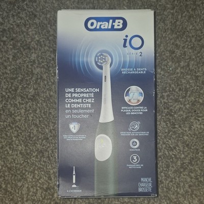Oral-B iO Series 2 Electric Toothbrush White/Black Oscillating Timer