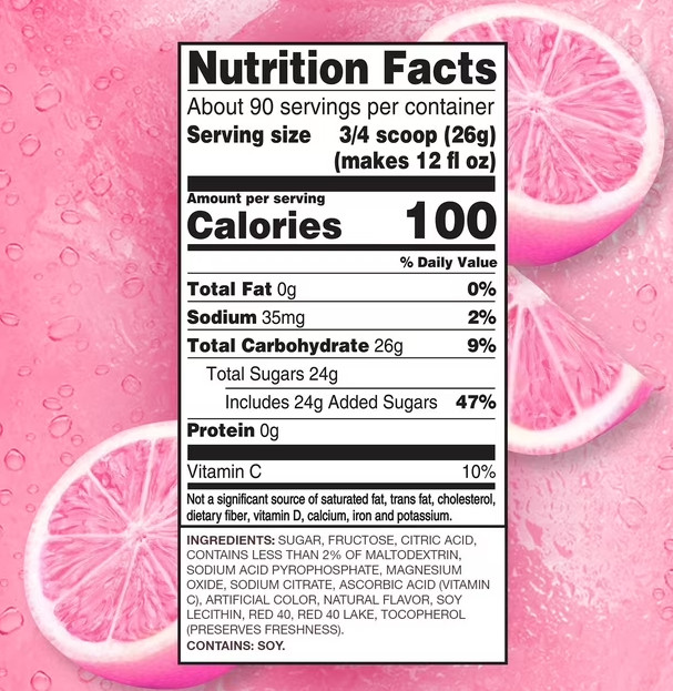 Country Time Pink Lemonade Naturally Flavored Powdered Drink Mix, 5.16 lbs FRESH