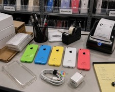Apple iPhone 5c Unlocked New Battery Tested 8GB 16GB 32GB Multi Color LF66