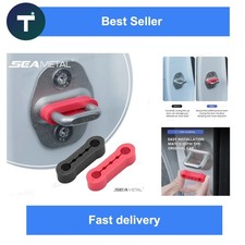 SEAMETAL Car Door Shock Absorber Silicone Buffer Pad Universal Fit