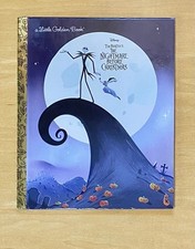 DISNEY Tim Burton's The Nightmare Before Christmas A Little Golden Book