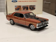 1:18 Autoart Ford Falcon XY GT HO Phase 3 in Bronze Wine Diecast Model Car