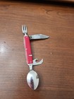 Campbell's Chunky Soup Foldable 4-Tool Multi-Tool 2.5in Blade Red/Silver — photo 3