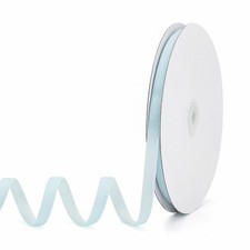 3/8 Inch x 20 Yards Light Blue Velvet Ribbon, Gift Wrapping, Hair Bows, Craft