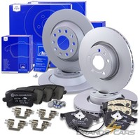 ATE Bremsscheiben Ø314/302 +BremsbelÄGe Vorne+Hinten FÜR Audi A6 C6 4F