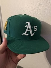 New Era Oakland Athletics A's Light Green 59Fifty Fitted 7 3/4 Hat Cap