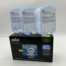 Braun 3in1 ShaverCare Clean & Renew Refill Cartridges Type 5331 3 of the 4-Pack