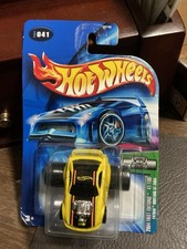 2004 Hot Wheels First Editions Fatbax Mustang GT 2004 #41/100 Yellow C2749