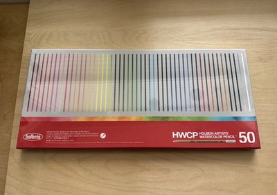 Holbein Artists Watercolor Pencils Set 50- New