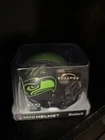 Tyler Lockett Signed Seattle Seahawks Eclipse Alternate Speed Mini Helmet (JSA)