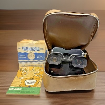 Vintage Sawyer's View-Master Portland OR Viewer Case 11 Reels Catalog Sold As-Is