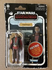 Star Wars Retro Collection The Mandalorian Greef Karga 3.75in Action Figure NIB