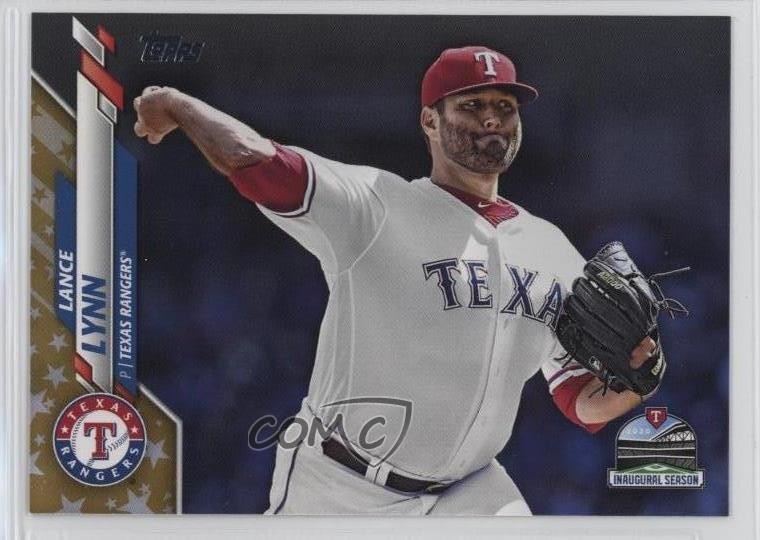 2020 Topps Gold Stars Lance Lynn #633 sh7