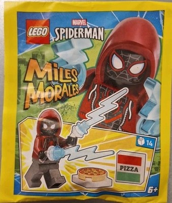 LEGO Marvel Spiderman 682503 MILES MORALES mit Pizza Limited Paperbag NEU & OVP