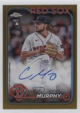 2024 Topps Chrome Rookie Auto Gold Refractor 3/50 Chris Murphy #RA-CMU Auto ms9