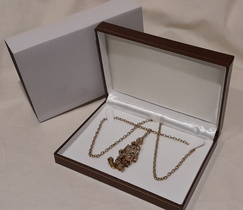 LARGE 9ct Yellow Solid Gold Articulated Movable C… - image 13