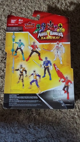 Power Ranger DEKER 4 inch Figure Swords SAMURAI #31514 Bandai Saban’s New Sealed - Picture 2 of 2