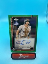 Lisbel Diaz 2025 Topps Pro Debut Green Refractor Auto 81/99 #PDC-137 Giants