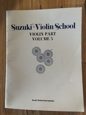 Suzuki Violin School Volume Five Book