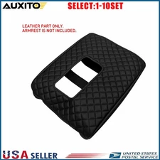 for Toyota Tundra 2014-2021 Black Center Console Lid Armrest Cover Cushion 1-10X