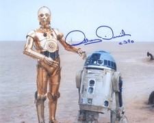 ANTHONY DANIELS as C-3PO - Star Wars GENUINE SIGNED AUTOGRAPH