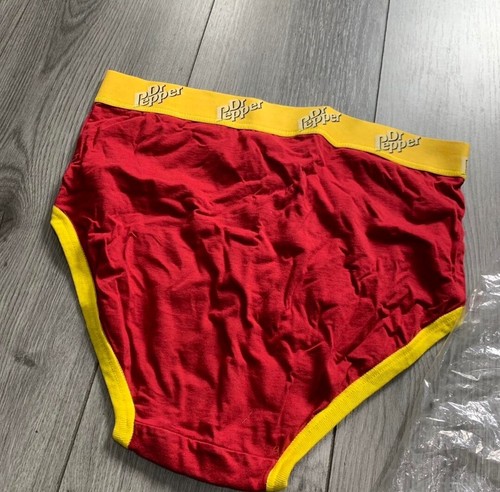 Novelty Dr Pepper Red Y Fronts XL - Picture 3 of 3