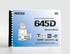 Owners Manual for Ricoh Pentax 645D Camera