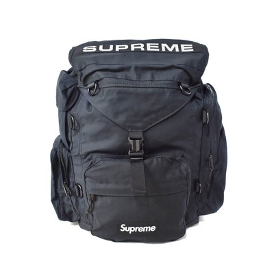 Supreme 23Ss Field Backpack Rucksack Daypack Box Logo Black Mens | eBay