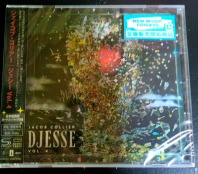 Jacob Collier DJESSE Vol. 4 SHM-CD Japan Bonus Track OBI STRIP UCCM-1273 