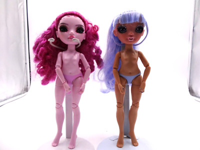 Tessa Park Rainbow High Doll Vision Royal Three K-Pop and Lola Wilde Shadow