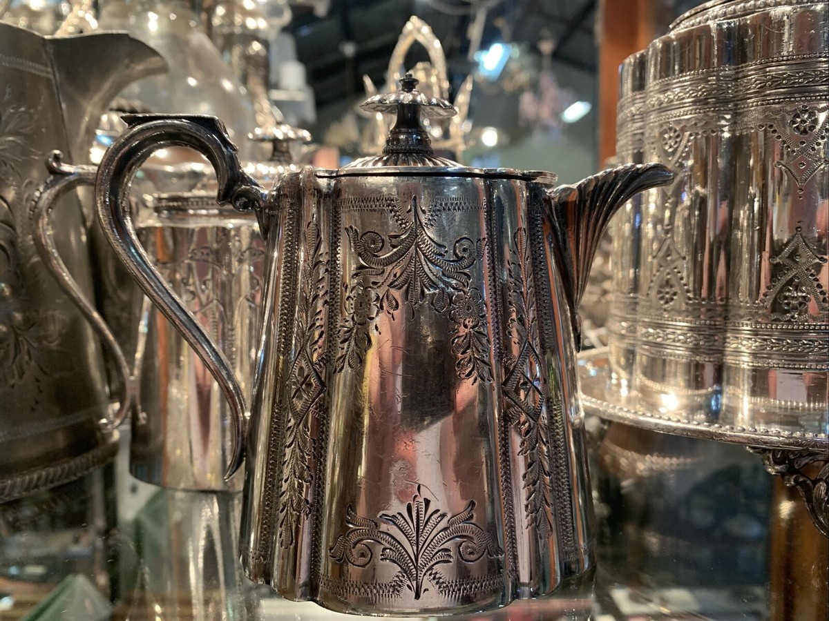 Walker & Hall Sheffield Silver Plate Tea Pot | eBay