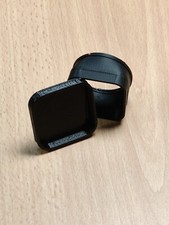 Combo lens hood + cap protection for  Yashica Mat 124G Rolleiflex bay 1 minolta