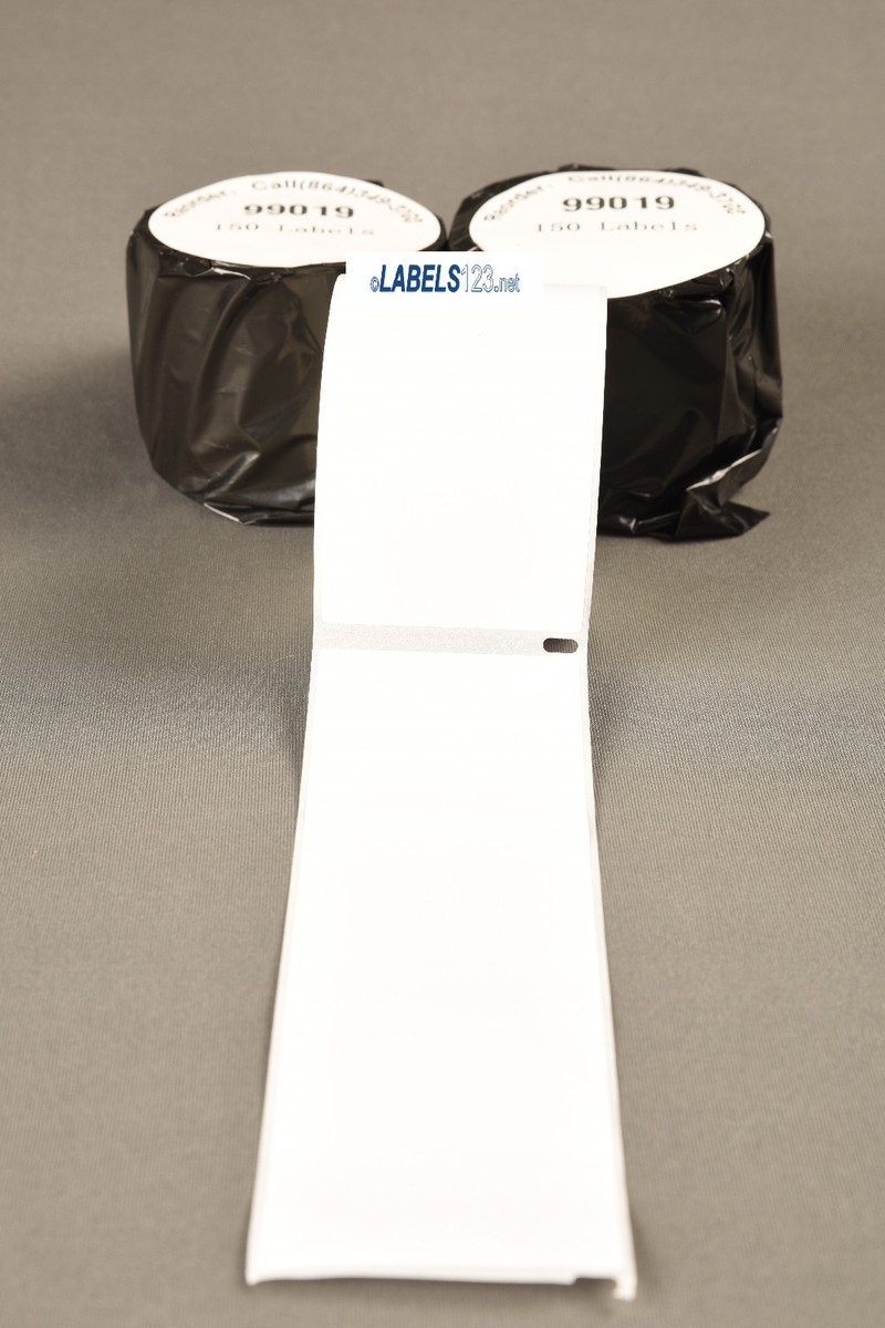 5 Rolls DYMO 99019 Shipping Labels – Compatible With 400/450 Twin Turbo (2-5/16x7.5)
