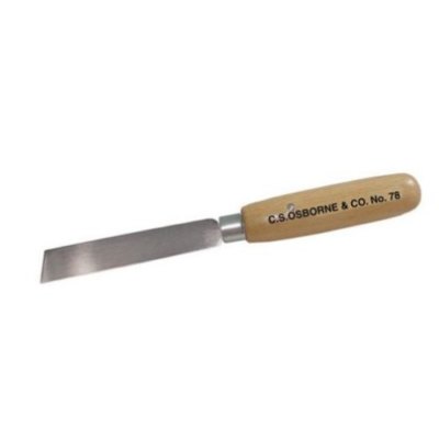 C.S. Osborne 5'' Steel Blade Broad Point Knife #78 Made In USA