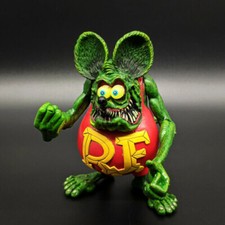 Green Rat Fink Ed Big Daddy Roth RF Action Figure 4"