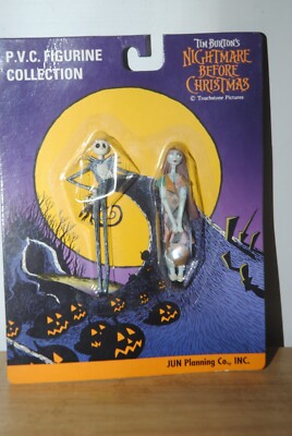 Jun Planning Tim Burton s Nightmare Before Christmas Jack & Sally PVC Figuren