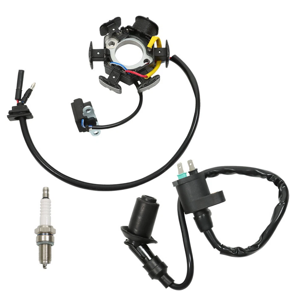 Bujía bobina de encendido del estator para 00-03 Honda XR50R 1997-2000 01-003 XR70R Foto 3 de 4