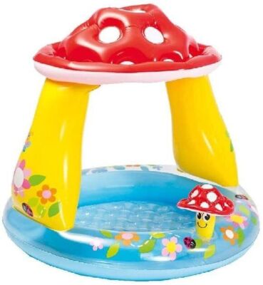 Kinder Planschbecken Sommer Schwimmen Wasser Strand Baby Spaß Intex
