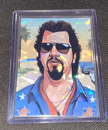 Danny Mcbride Eastbound and Down Custom Refractor Holo Pop Art Trading ...