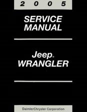 2005 Jeep Wrangler Shop Service Repair Manual