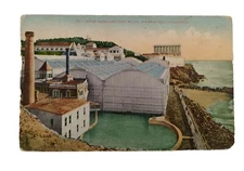 Sutro Bath & Cliff House San Francisco California CA Postcard Posted 1910