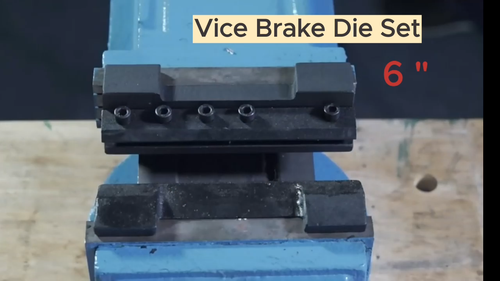 Sheet Metal Bender Pan Break Style 150(L)mm Folder Both Halves Vice Mounted New - Video 1 of 1